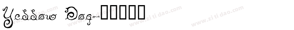 Yellow Dog字体转换